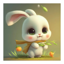 Load image into Gallery viewer, Diamond Painting - Full Round - soft bunny (30*30CM)