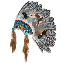 Load image into Gallery viewer, Diamond Painting - Partial Special Shaped - Indian style headgear (30*40cm)