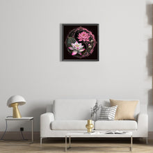 Load image into Gallery viewer, Diamond Painting - Full Round - Lotus Yin Yang Diagram (30*30CM)