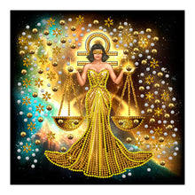 Load image into Gallery viewer, Diamond Painting - Partial Special Shaped - twelve constellations (30*30CM)