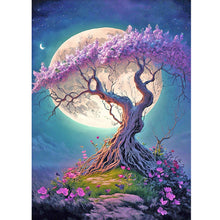 Load image into Gallery viewer, Diamond Painting - Full Round - Moonlight Tree of Life (30*40CM)