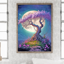 Load image into Gallery viewer, Diamond Painting - Full Round - Moonlight Tree of Life (30*40CM)