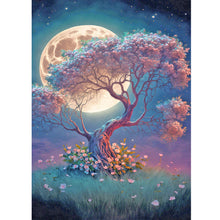 Load image into Gallery viewer, Diamond Painting - Full Round - Moonlight Tree of Life (30*40CM)