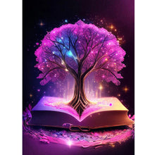 Load image into Gallery viewer, Diamond Painting - Full Round - magic book tree of life (30*40CM)