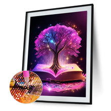 Load image into Gallery viewer, Diamond Painting - Full Round - magic book tree of life (30*40CM)