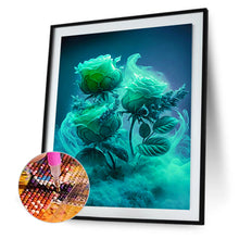 Load image into Gallery viewer, Diamond Painting - Full Round - smoke rose (30*40CM)
