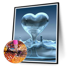 Load image into Gallery viewer, Diamond Painting - Full Round - butterfly heart (30*40CM)
