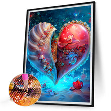 Load image into Gallery viewer, Diamond Painting - Full Round - butterfly heart (30*40CM)