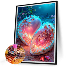 Load image into Gallery viewer, Diamond Painting - Full Round - butterfly heart (30*40CM)