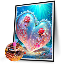 Load image into Gallery viewer, Diamond Painting - Full Round - butterfly heart (30*40CM)