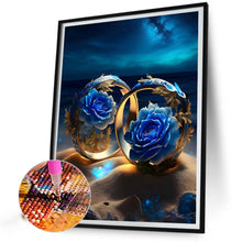 Load image into Gallery viewer, Diamond Painting - Full Round - bottle rose (30*40CM)