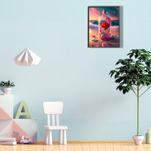 Load image into Gallery viewer, Diamond Painting - Full Round - bottle rose (30*40CM)