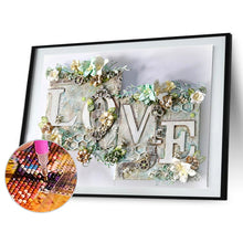 Load image into Gallery viewer, Diamond Painting - Full Round - love (40*30CM)