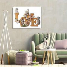 Load image into Gallery viewer, Diamond Painting - Full Round - love (40*30CM)