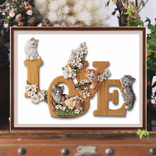 Load image into Gallery viewer, Diamond Painting - Full Round - love (40*30CM)