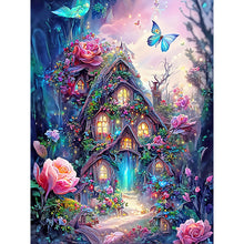Load image into Gallery viewer, Diamond Painting - Full Round - Jungle Flower House (30*40CM)