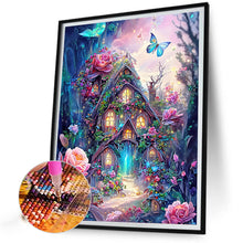 Load image into Gallery viewer, Diamond Painting - Full Round - Jungle Flower House (30*40CM)