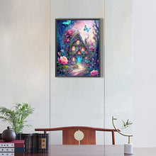 Load image into Gallery viewer, Diamond Painting - Full Round - Jungle Flower House (30*40CM)
