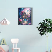 Load image into Gallery viewer, Diamond Painting - Full Round - Jungle Flower House (30*40CM)