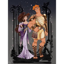 Load image into Gallery viewer, Diamond Painting - Full Round - disney princess and prince (30*40CM)
