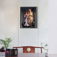 Load image into Gallery viewer, Diamond Painting - Full Round - disney princess and prince (30*40CM)