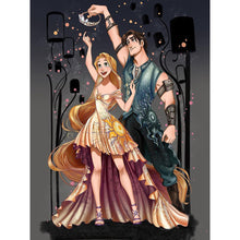 Load image into Gallery viewer, Diamond Painting - Full Round - disney princess and prince (30*40CM)