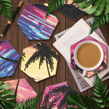 Load image into Gallery viewer, 7pcs Cup Coasters Creative DIY Anti Slip Coasters Honeycomb Shape (BD707)