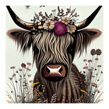 Load image into Gallery viewer, Diamond Painting - Full Round - Highland Yak (30*30CM)