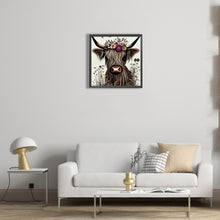 Load image into Gallery viewer, Diamond Painting - Full Round - Highland Yak (30*30CM)