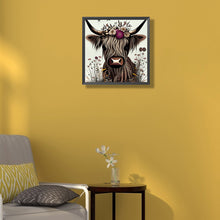 Load image into Gallery viewer, Diamond Painting - Full Round - Highland Yak (30*30CM)