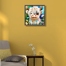 Load image into Gallery viewer, Diamond Painting - Full Round - Highland Yak (30*30CM)