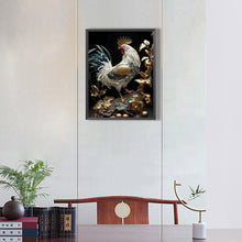 Load image into Gallery viewer, Diamond Painting - Full Round - golden rooster (30*40CM)