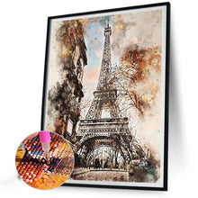 Load image into Gallery viewer, Diamond Painting - Full Round - Ink style places of interest (30*40CM)