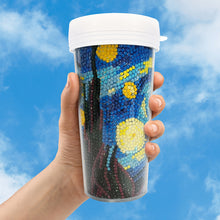 Load image into Gallery viewer, DIY Diamond Painted Water Mug Leak Proof BPA Free for Daily Carry (BZS03)