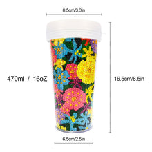 Load image into Gallery viewer, DIY Diamond Painted Water Mug Leak Proof BPA Free for Daily Carry (BZS05)