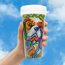 Load image into Gallery viewer, DIY Diamond Painted Water Mug Leak Proof BPA Free for Daily Carry (BZS07)