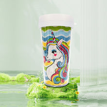Load image into Gallery viewer, DIY Diamond Painted Water Mug Leak Proof BPA Free for Daily Carry (BZS09)