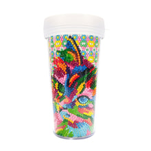 Load image into Gallery viewer, DIY Diamond Painted Water Mug Leak Proof BPA Free for Daily Carry (BZS11)