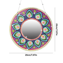 Load image into Gallery viewer, DIY Compact Mirror Paint by Number Kits Hanging Flower Home Decor (Y1150)