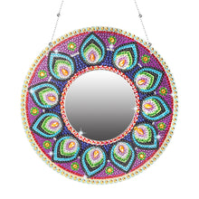 Load image into Gallery viewer, DIY Compact Mirror Paint by Number Kits Hanging Flower Home Decor (Y1150)