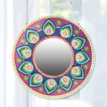 Load image into Gallery viewer, DIY Compact Mirror Paint by Number Kits Hanging Flower Home Decor (Y1150)