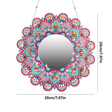 Load image into Gallery viewer, DIY Compact Mirror Paint by Number Kits Hanging Flower Home Decor (Y1151)