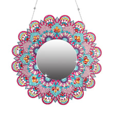 Load image into Gallery viewer, DIY Compact Mirror Paint by Number Kits Hanging Flower Home Decor (Y1151)