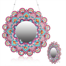 Load image into Gallery viewer, DIY Compact Mirror Paint by Number Kits Hanging Flower Home Decor (Y1151)