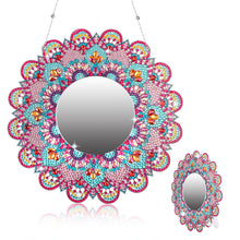 Load image into Gallery viewer, DIY Compact Mirror Paint by Number Kits Hanging Flower Home Decor (Y1151)