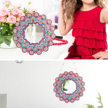 Load image into Gallery viewer, DIY Compact Mirror Paint by Number Kits Hanging Flower Home Decor (Y1151)