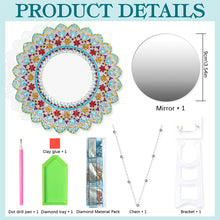 Load image into Gallery viewer, DIY Compact Mirror Paint by Number Kits Hanging Flower Home Decor (Y1156)