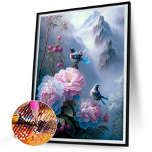 Load image into Gallery viewer, Diamond Painting - Full Round - mountain flower bird (30*40CM)