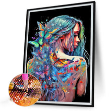 Load image into Gallery viewer, Diamond Painting - Full Round - personality girl back (30*40CM)