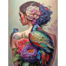 Load image into Gallery viewer, Diamond Painting - Full Round - personality girl back (30*40CM)